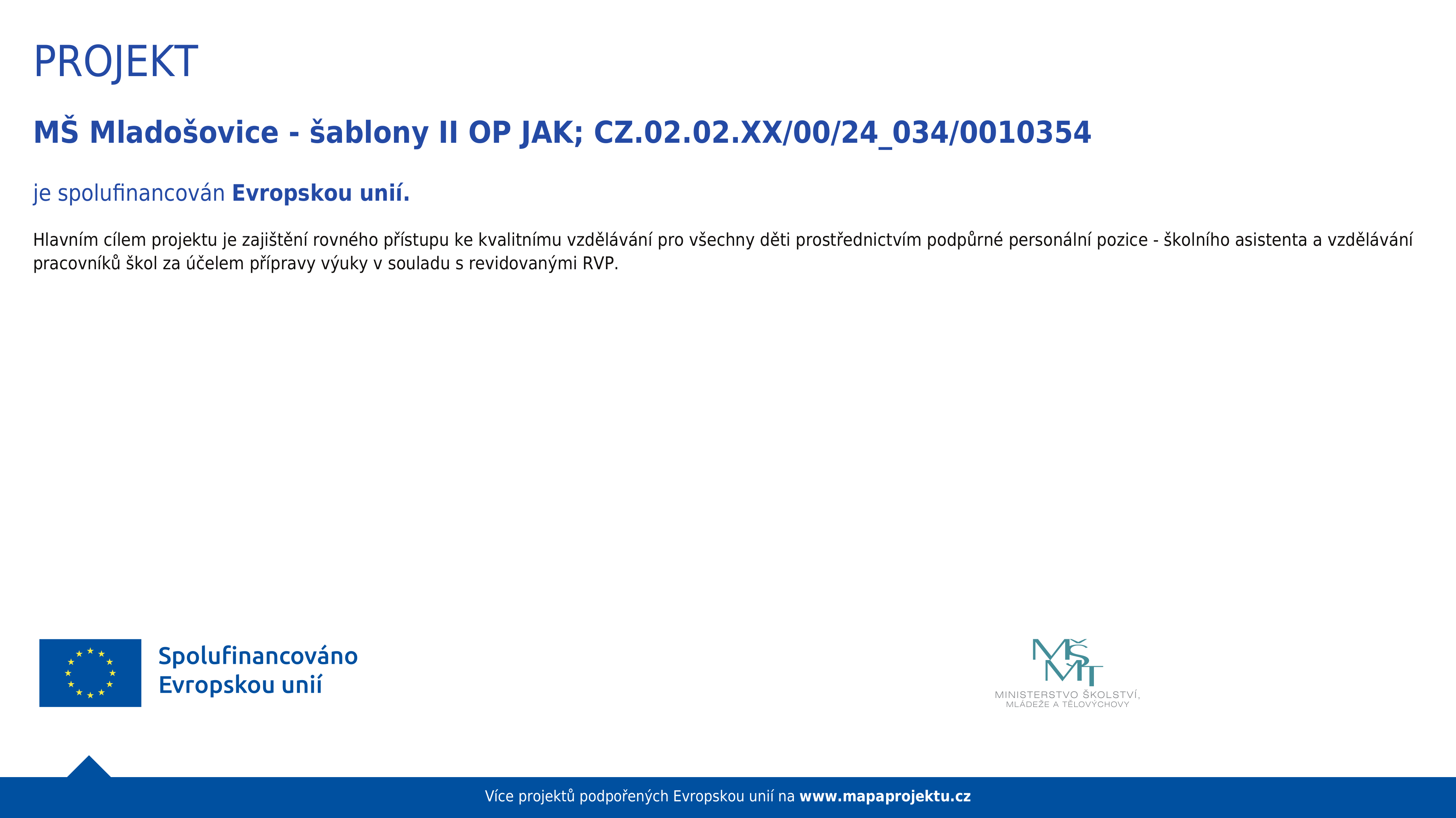 OP JAK - školní asistent 